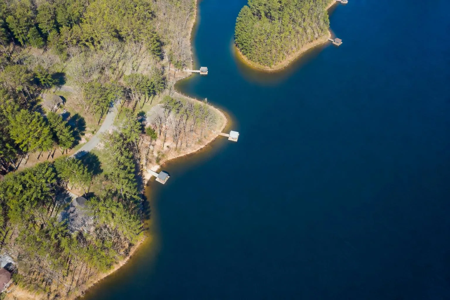 Lake Tillery near Badin