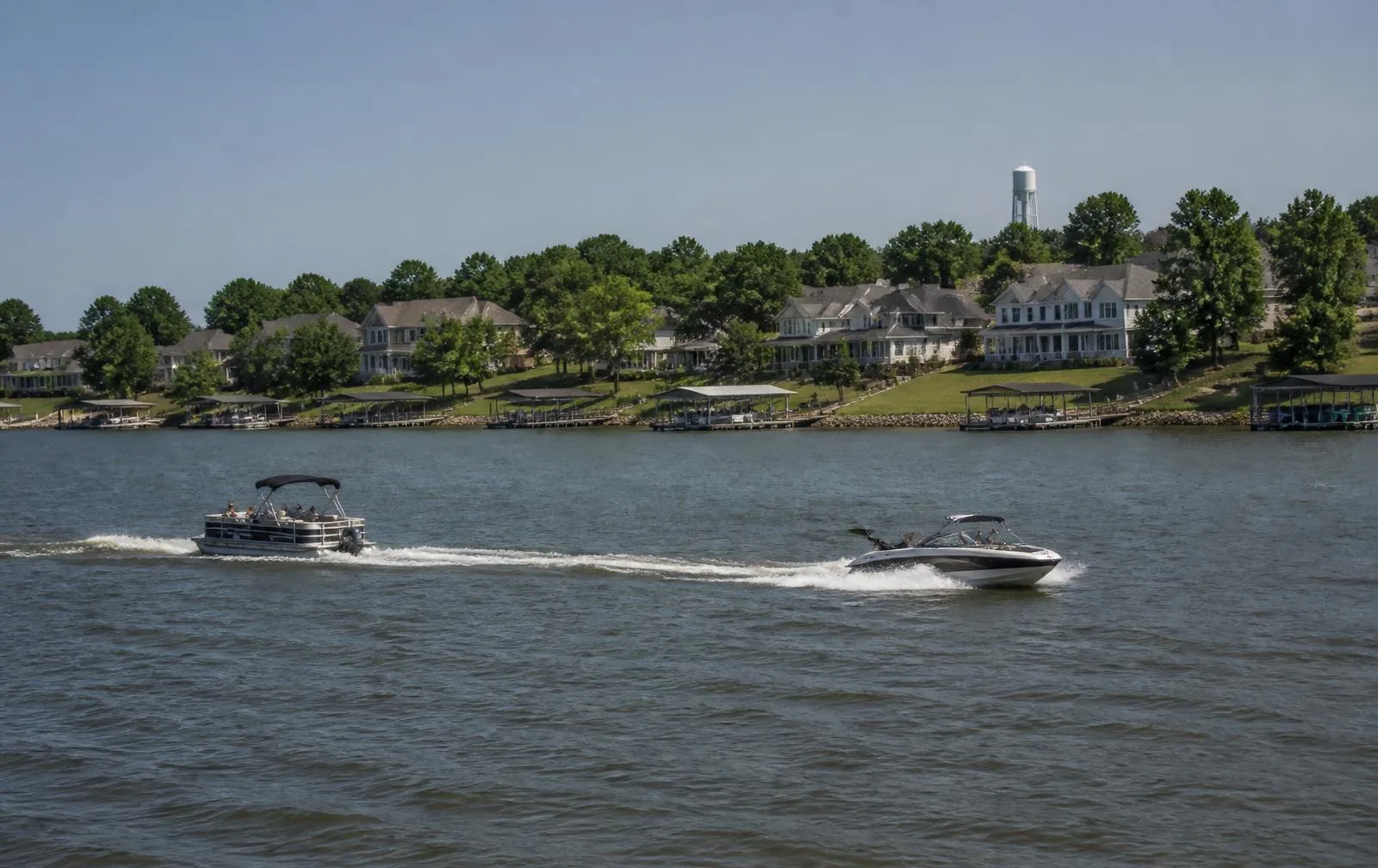 Lake Tillery vs Lake Wylie — Lake Tillery, North Carolina