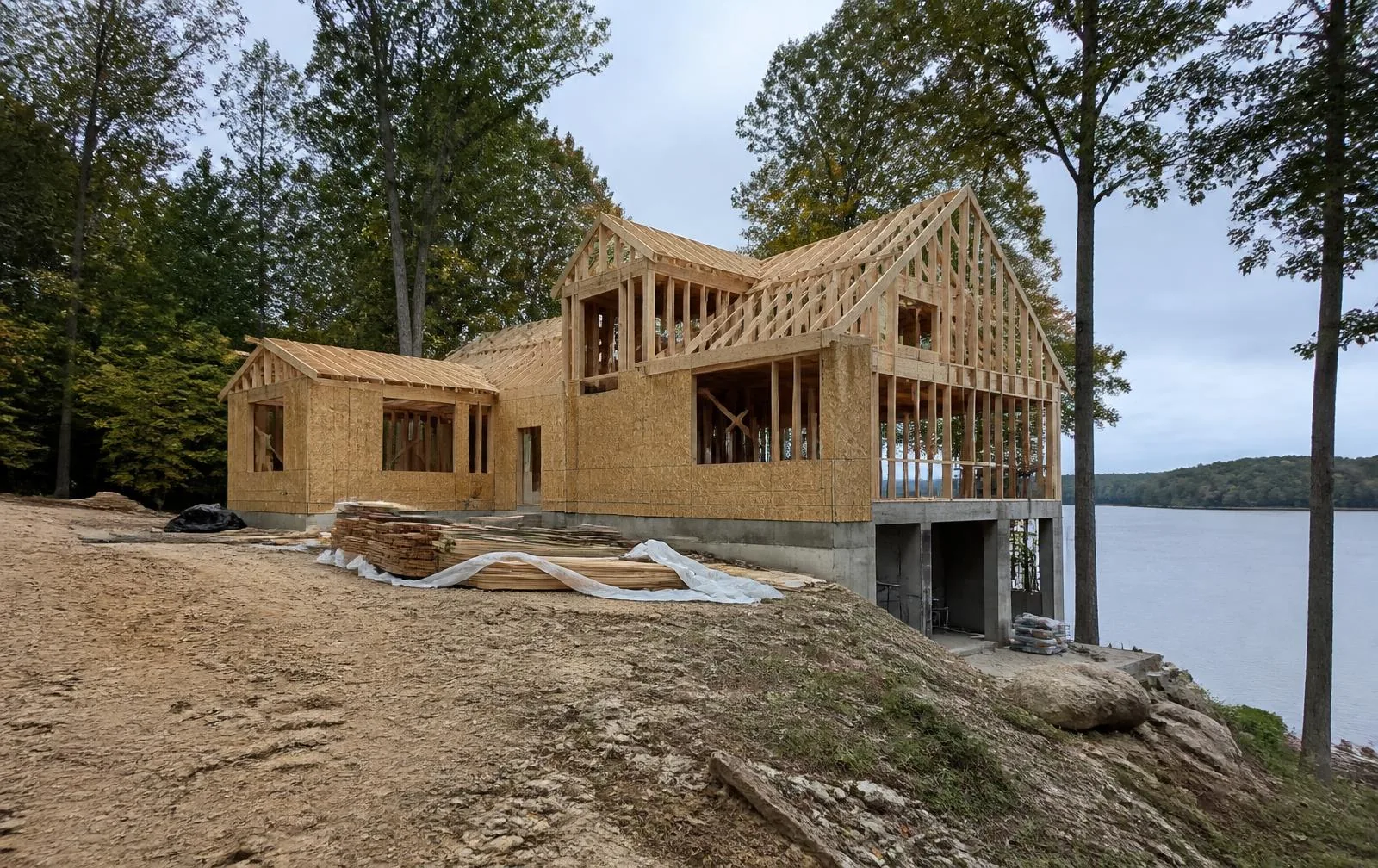 Custom homes on Lake Tillery — Lake Tillery, North Carolina