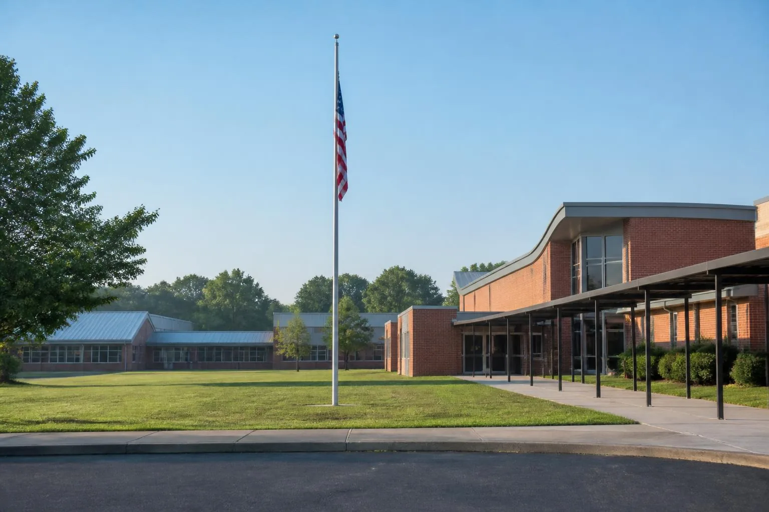 Schools around the lake — Lake Tillery, North Carolina